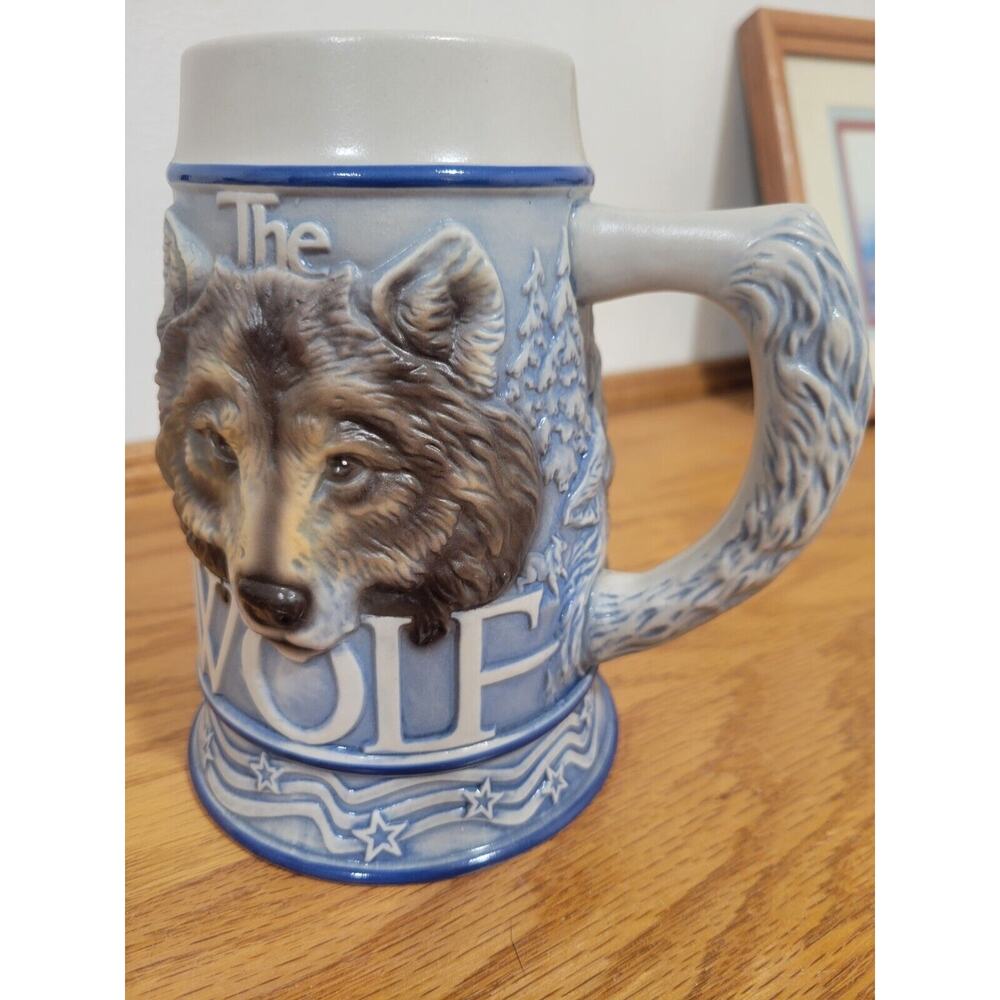 “The Gray Wolf” Stein American Animal Series Tom O'Brien 2000 3D - Picture 6 of 8